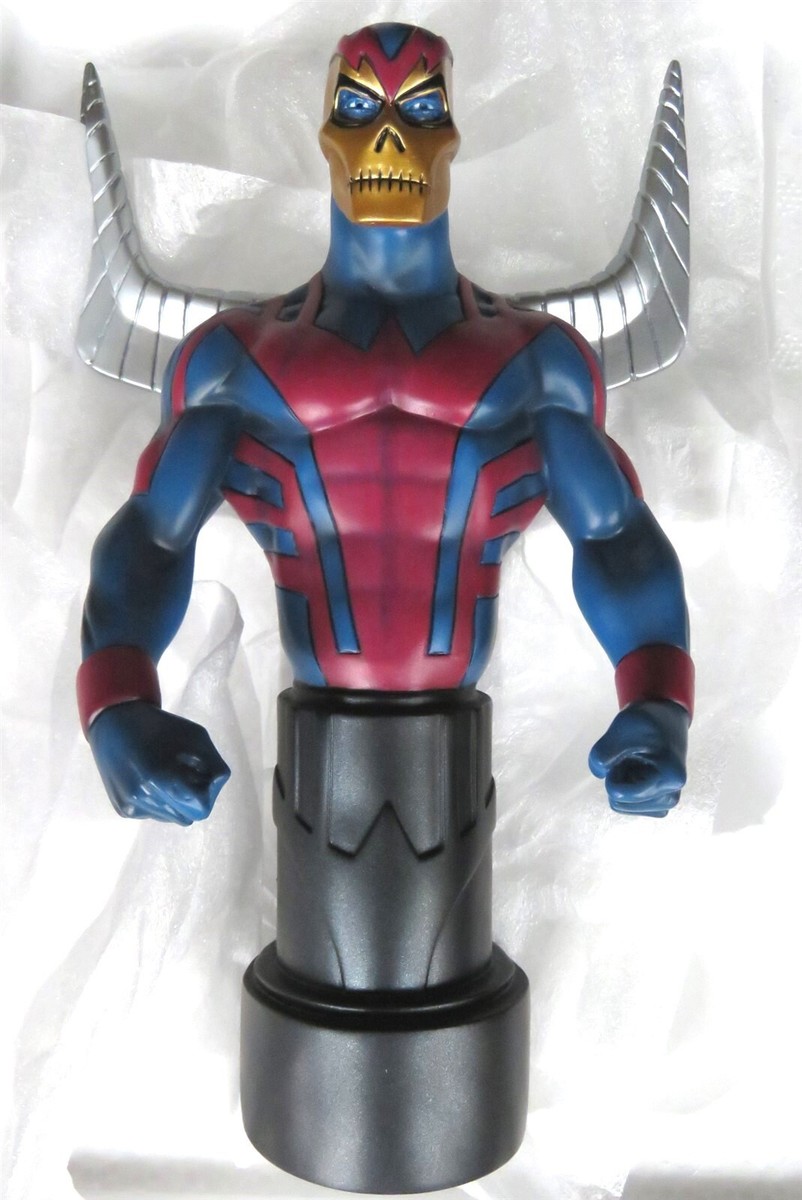 ✺ BARON BLOOD ✺   MARVEL MINI BUST Bowen Designs Baron Blood Mini Bust Marvel 2006 Captain