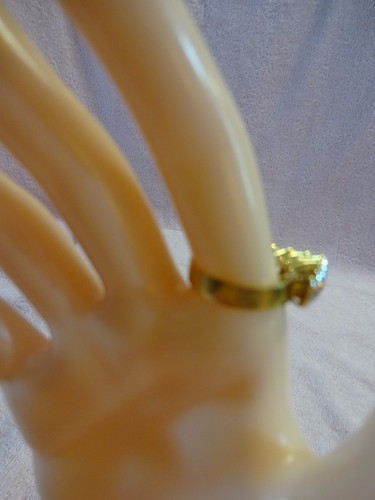 Cci COCKTAIL RING WITH 27 STONES MOUNTED MARQUISE STYLE - Picture 3 of 3