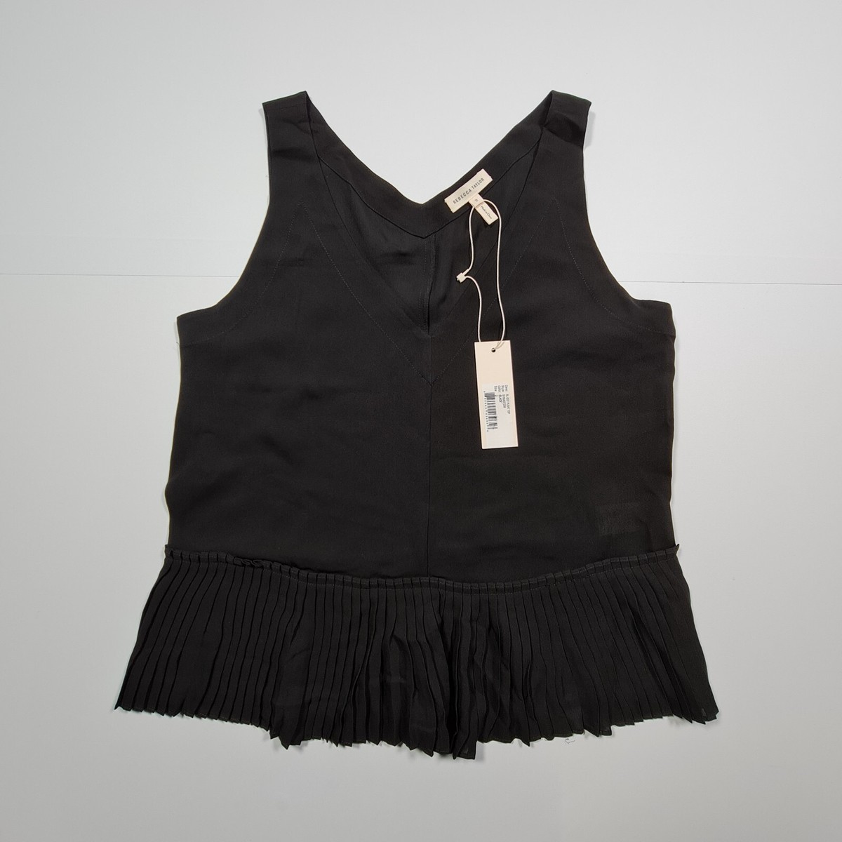 rebecca taylor silk ruffle top