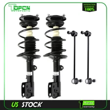 For Toyota For Corolla 2009-2013 1.8L Front Complete Struts Shock Sway Bar Links