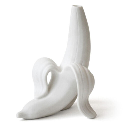 NEW Jonathan Adler Banana Bud Vase White - Picture 1 of 4