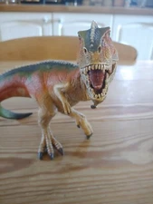 Schleich T-rex With Tin Of Mini Dinosaurs And Play Mat