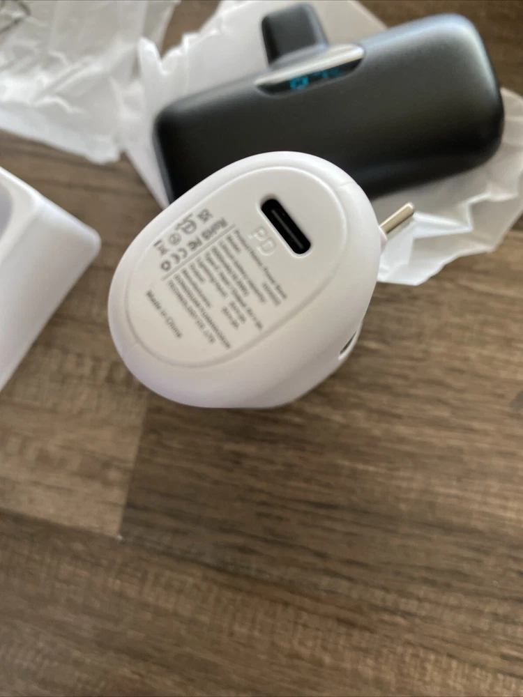 5000mAh Power Bank with Built-in USB-C 18.5W Fast Charging 2-Pack  