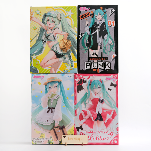 Hatsune Miku Fashion Series - Vocaloid Figures (Taito) US Seller
