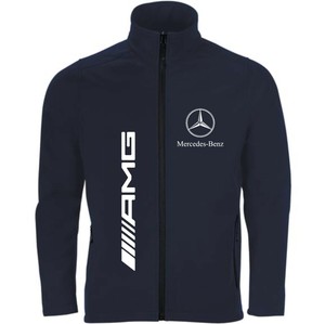 Mercedes-benz-amg 2 softshell jacket navy blue men's jacket new 2020 | eBay
