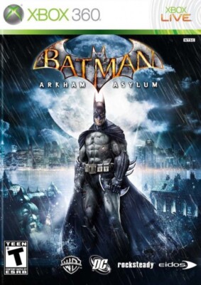 Batman: Arkham Asylum · XBOX 360 · Guter Zustand · getestet · NTSC-U US Version