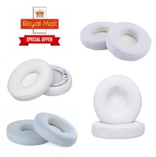 White Replacement Ear Pads Cushions For Dr. Dre Beats Solo 2.0 & 3.0 Wireless