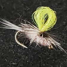 FLY FISHING FLIES PARACHUTE HENDRICKSON SIZE 16 FRONTIER FLY COMPANY HI VIS