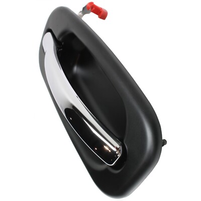 Car & Truck Door Handles Chrome & Black Exterior Door Handle - Front Left Driver Side For Chevy Silverado GMC Sierra 1999-2007 Chrome Black Exterior Door Handle - Foto 3