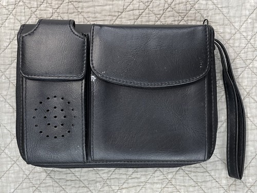 Calculadora semanal de direcciones libro agenda planificador organizador negro Advantage vintage - Imagen 1 de 22