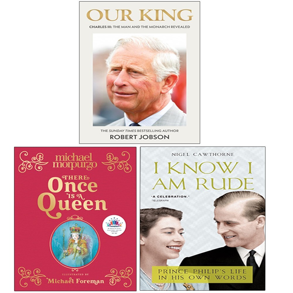 Our King,There Onceis a Queen,I Know I Am Rude but It 3 Books Collection Set