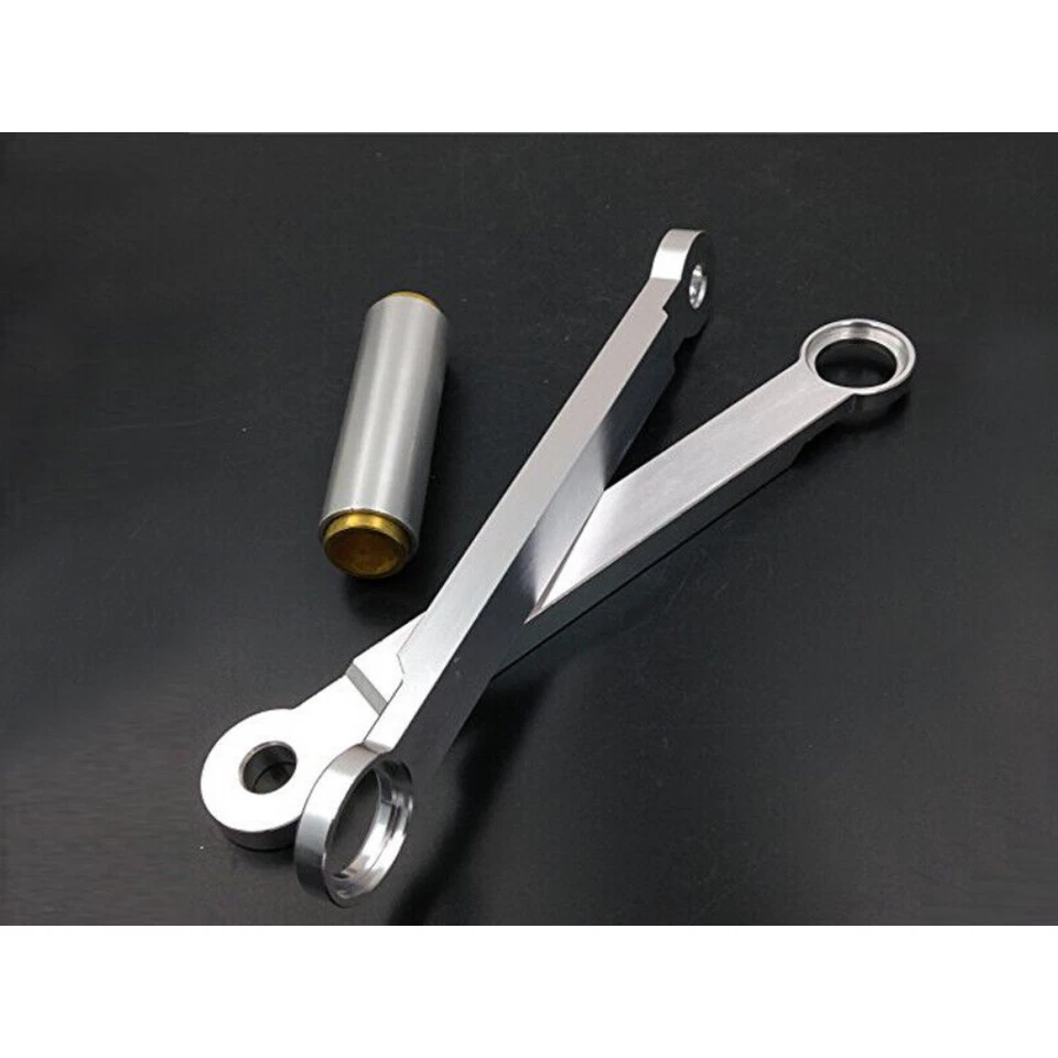 Kit de eslabones de bajada plateados para Suzuki GSXR600/750 GSX-R1000 2006-2010 Foto 2 de 3