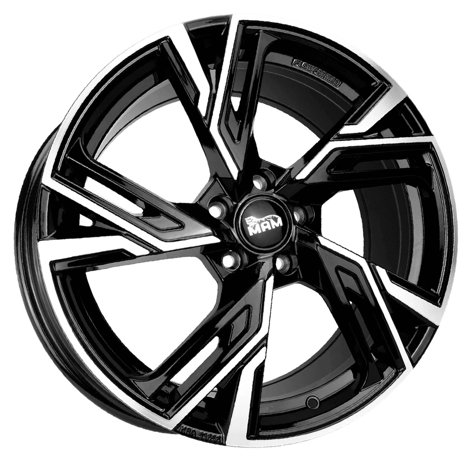 19 Zoll ABE Winterräder MAM RS5 BP Alufelgen 235/35 R19 Winter Reifen Aktion - Bild 3 von 4