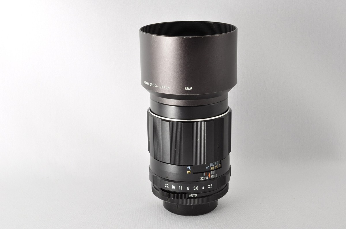 Near Mint] Pentax Asahi Super-Multi-Coated Takumar 135mm F2