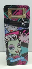 Monster High Ghouls Rule metal tin case 2013 Mattel Showbags 20cm x 8cm
