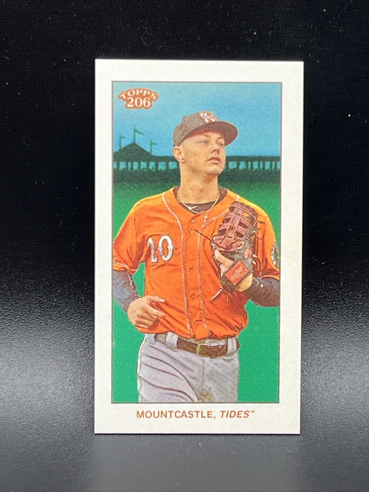 Ryan Mountcastle 2020 Topps 206 Norfolk Tides Baseball Card