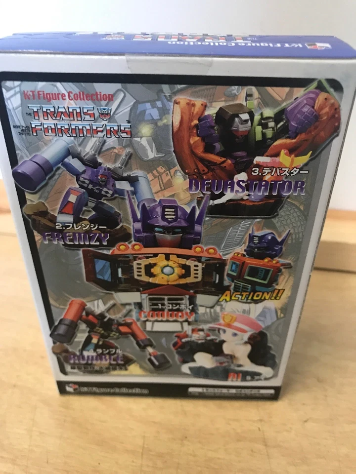 1Transformers K.T. Figure Collection Devastator Optimus Convoy Fremzy Rumble New - Image 4 of 4