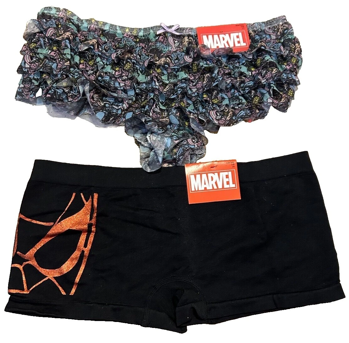 Calcinhas Multicolor Marvel de Nylon para mulheres