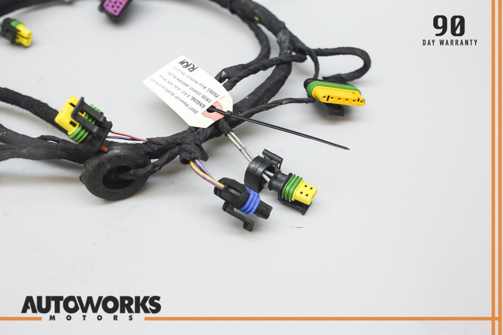 03-13 Maserati Quattroporte M139 Rear Left or Right Door Wire Harness 200536 OEM
