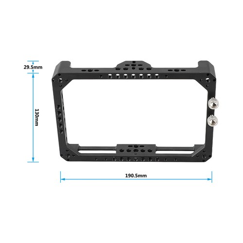 Jaula de monitor completa CAMVATE para pantalla táctil de campo de 7" Desview R7II 7" - Imagen 5 de 8
