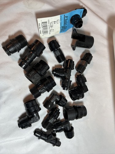 Assorted Pipe Fitting Lot. Variable Diameters Plumbing Parts DIY
