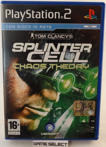 Tom CLANCY'S splinter cell chaos theory sony PS2 Pal - Original Complete