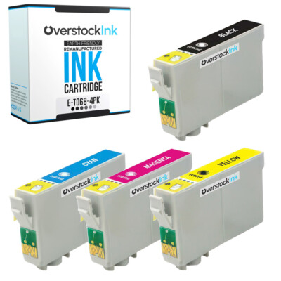 68 T068 Black Color Ink Cartridges Lot For Epson Stylus and WorkForce