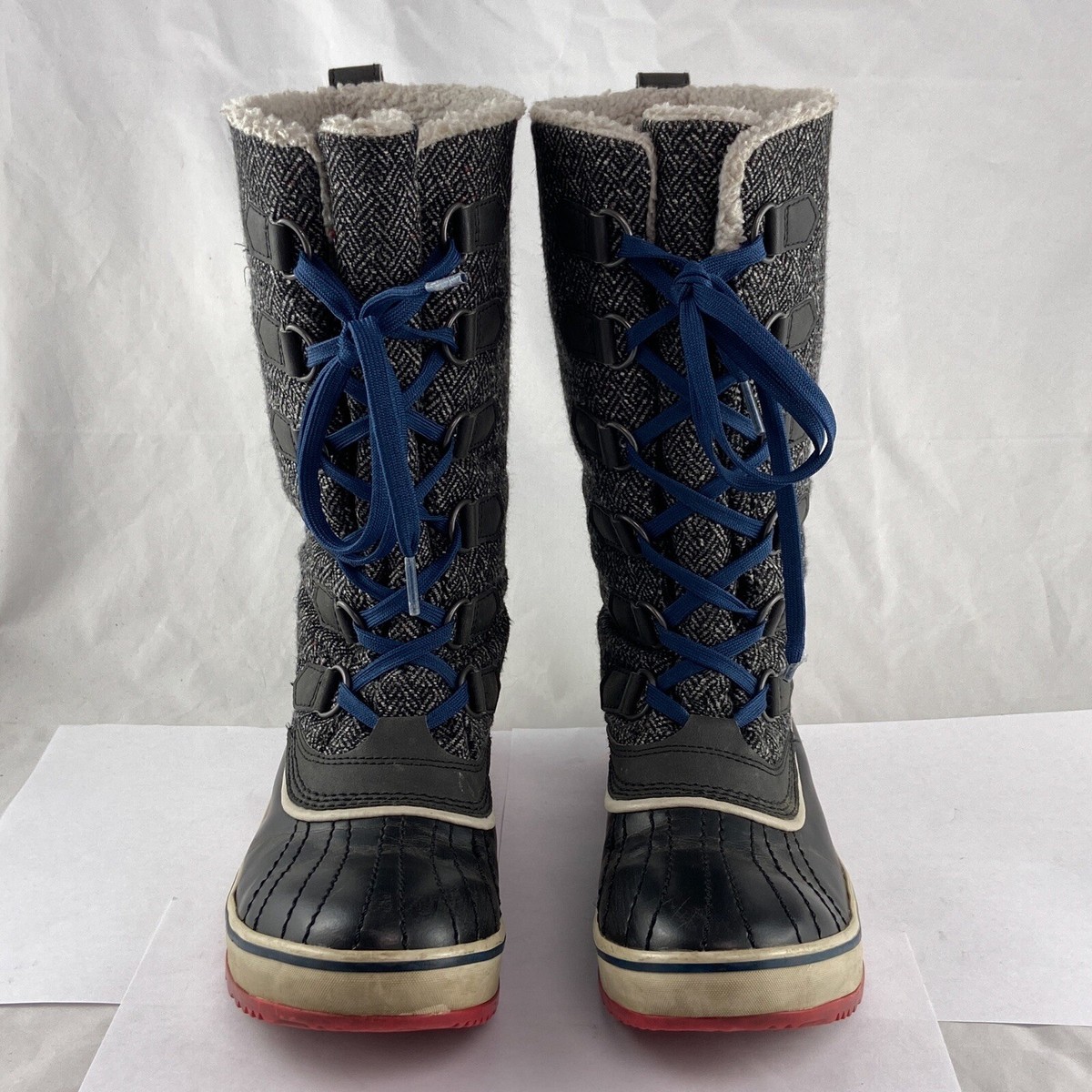 Sorel Boots Women's 7 Waterproof Tivoli High Nocturnal Faux