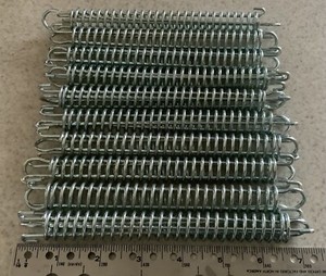 10 HUBBELL WIRING DEVICE-KELLEMS 20302001 Bus Drop Safety Springs 500 lbs Used