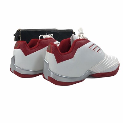 Deadstock Vintage '02-03 Adidas TMAC II 2 Low Men's Size 14 White