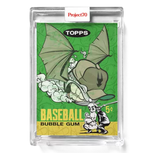 2021 Topps Project 70~1964 Wax Wrapper #841 By Greg Craola PR:660