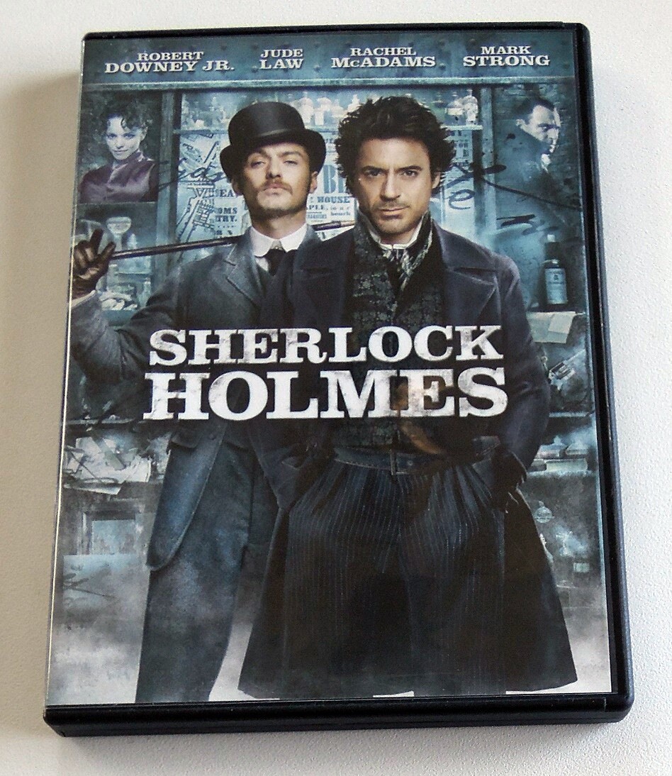Lot of 2 DVDs: Sherlock Holmes & A Game Of Shadows - Robert Downey