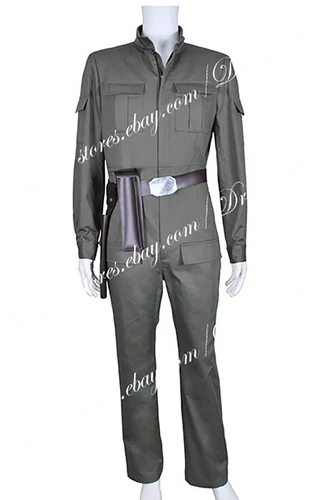 Star Wars Cosplay The Empire Strikes Back Luke Skywalker Costume Jumpsuit