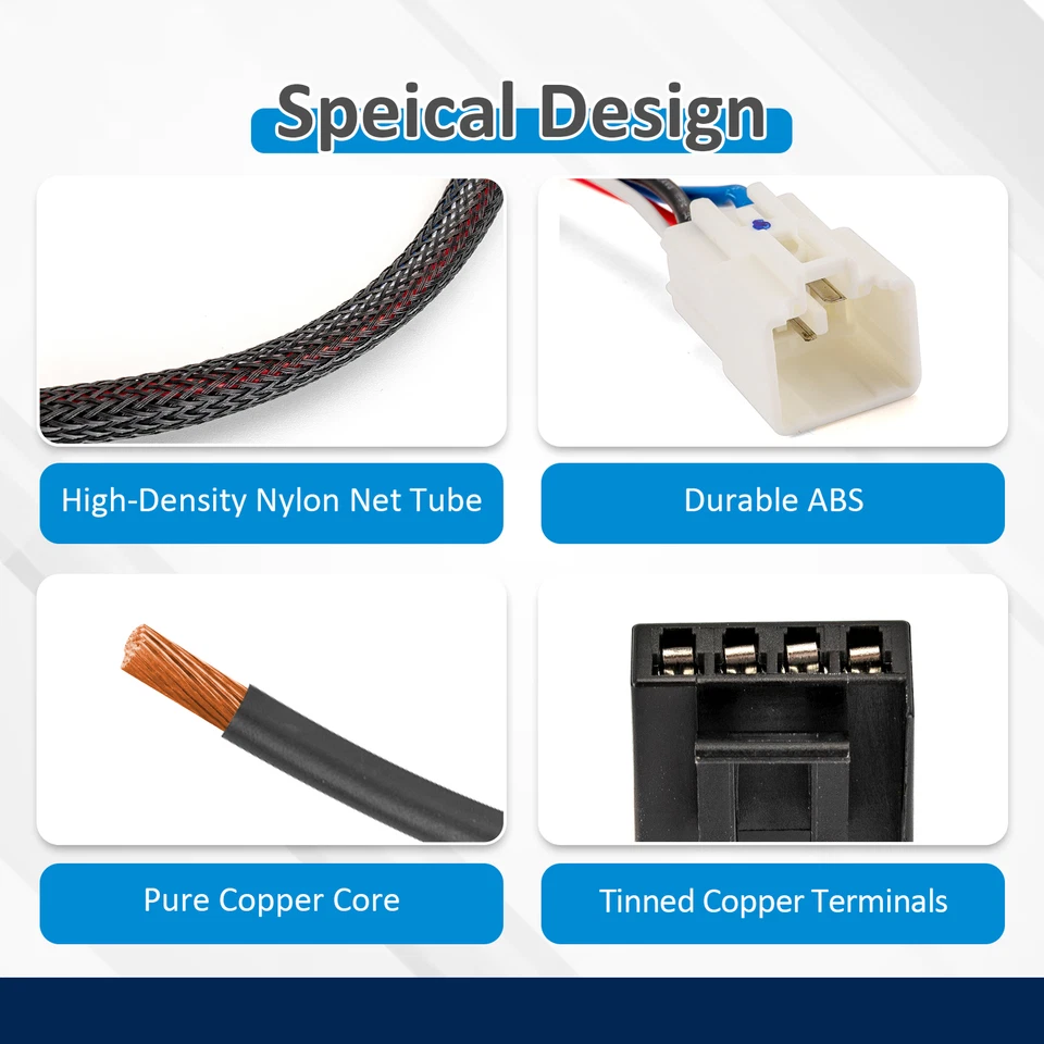 Adaptador de cableado de control de freno para Toyota 4Runner 2003-2013, Sequoia 2003-2024 Foto 4 de 4