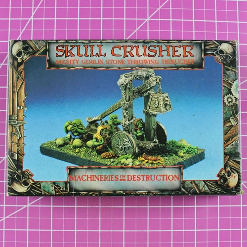 CLASSIC Warhammer Goblin Skull Crusher (Stone Thrower), Metal - Rare OOP Citadel