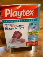 Playtex Disposable Bottle Liners 8 Oz Discontinued 125 count - new, sealed