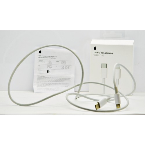 Câble USB-C vers Lightning Apple (1 m) - Photo 2 sur 4
