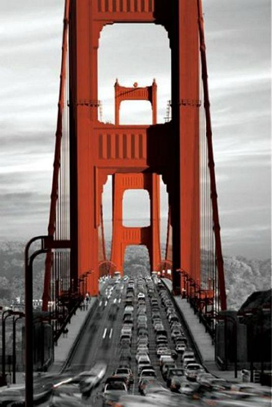 Golden Gate Bridge : San Francisco - Maxi Poster 61 x 91.5 cm new and sealed