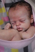 Doll Mini Unfinished Reborn Baby Doll Kit Unpainted 10inch Soft Body DIY New Toy