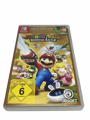 Mario + Rabbids Kingdom Battle Gold Edition Nintendo Switch OVP