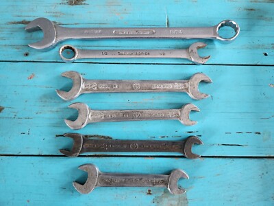 Lot Britool New Britain Superslim Box Open End Wrenches... Made in England
