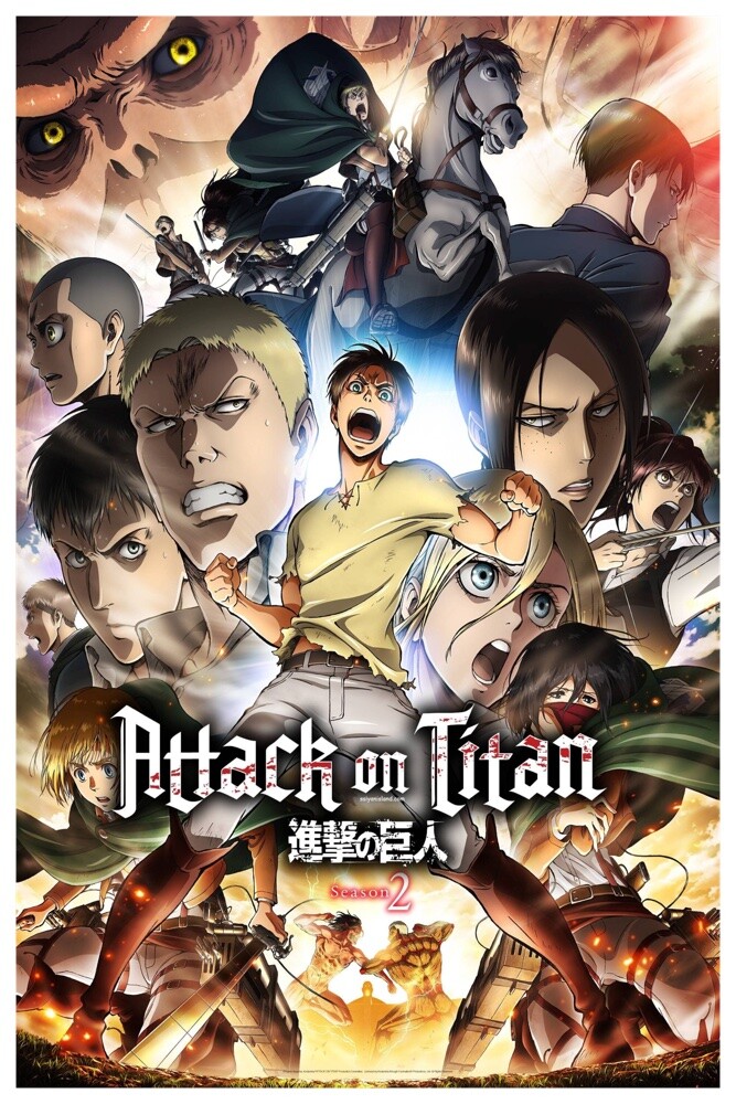 ATTACK ON TITAN (3) - ANIME POSTER 11