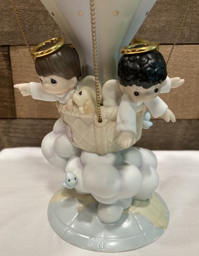 1999 Precious Moments He Watches Over Us All Figurine PM993 Members Only MIB - Picture 5 of 9