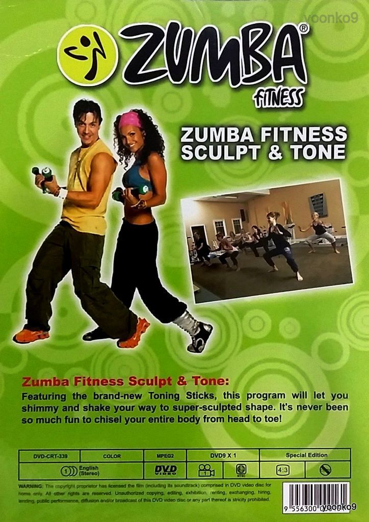 Zumba Fitness Sculpt & Tone Special Edition _ DVD Region All Zumba Fitness Sculpt & Tone Special Edition _ DVD Region All