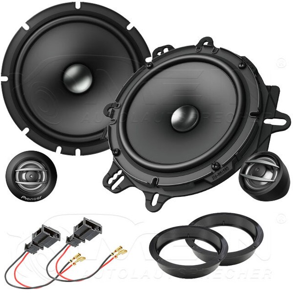 Pioneer Lautsprecher FüR Audi A5 Cabrio 8F/8T 2009-2016 Front TüR 350W 165 #A3XH-image