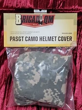 NEW NIP BRIGADE QM Digital CAMO Military Issue Helmet Cover Combat Helmet MED/LG