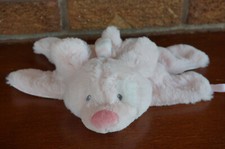 SECURITY Blanket NAT JULES Pink Gray White PUPPY Chevron BABY Lovey Plush