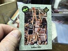1991 CLASSIC BASKETBALL DRAFT PICKS LERON ELLIS #14 - SYRACUSE