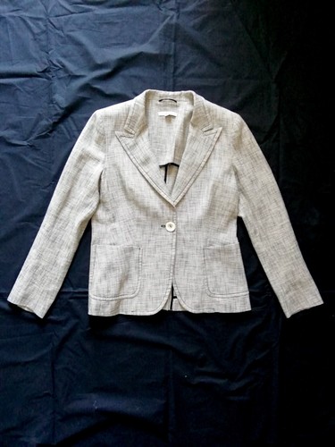 Blazer donna Giacca leggera in lino e cotone Marella, tg. L, XL / 44, 46 IT - Foto 7 di 23