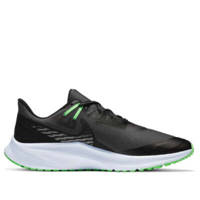 NIKE QUEST 3 SHIELD MEN SIZE 11.5 & 13.0 NEW BLACK OBSIDIAN MIST STYLISH COMFORT